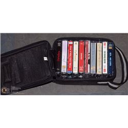 POLICE SEIZURE!! MISC CASSETTES IN CASE