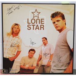 UNAUTHENTICATED LONESTAR SIGNED POSTER  24"X24"