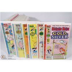 BOX W/51 VINTAGE RICHIE RICH COMICS