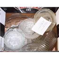 27) COLLECTION OF VARIOUS CRYSTAL, DEPRESSION