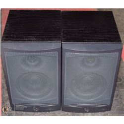PAIR OF INFINITY RS1 BOOKSHELF SPEAKERS  11" HIGH