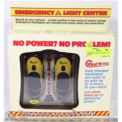 EMERGENCY LIGHTS   SET OF 2  NEW IN BOX