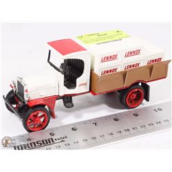 ERTL KENWORTH TRUCK BANK FILLED WITH GB COINS.