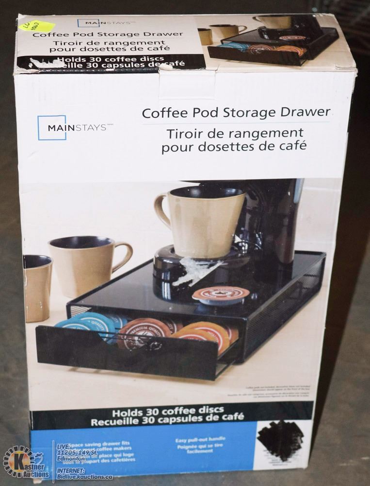 T-Disc capsules de caf/é m/étal//noir Cafe Concetto Support de dosette Tassimo Bosch Tassimo support et Pod tiroir de rangement 64/ pcs Motif anti-vibrations