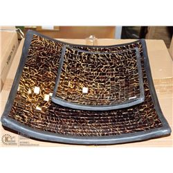 NEW MOSAIC BOWL SET OF 3 - AS THEY COME