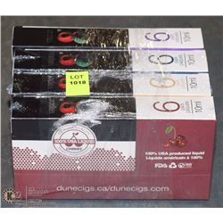 LOT WITH 24 ASSORTED BOTTLES OF ELECTRIC CIGARETTE