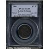 Image 1 : 1806[1/2 C] Large 6, Stems AU55 PCGS.