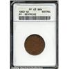 Image 1 : 1852[1/2 C] Restrike, Small Berries PR63 Brown ANACS.