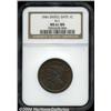 Image 1 : 1846[1C] Small Date MS61 Brown NGC.