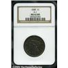 Image 1 : 1848[1C] MS62 Brown NGC.