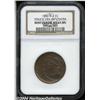 Image 1 : 1850[1C]--Struck 25% Off Center--MS65 Brown NGC.