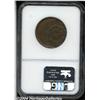 Image 2 : 1850[1C]--Struck 25% Off Center--MS65 Brown NGC.