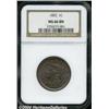 Image 1 : 1853[1C] MS66 Brown NGC.