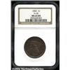 Image 1 : 1854[1C] MS64 Brown NGC.