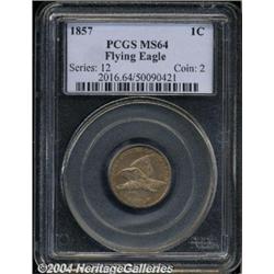 1857[1C] MS64 PCGS.