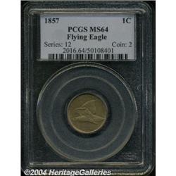 1857[1C] MS64 PCGS.