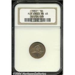 1857[1C] MS65 NGC.