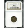 Image 1 : 1858[1C] Large Letters MS64 NGC.