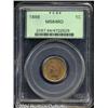 Image 1 : 1866[1C] MS64 Red PCGS.