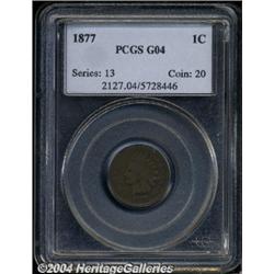 1877[1C] Good 4 PCGS.