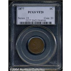1877[1C] VF20 PCGS.