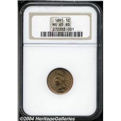 1891[1C] MS65 Red NGC.