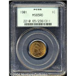 1901[1C] MS65 Red PCGS.