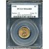 Image 1 : 1908[1C] MS66 Red PCGS.
