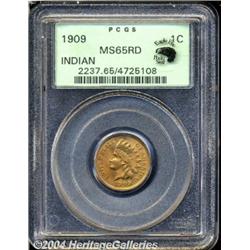 1909[1C] MS65 Red PCGS. Eagle Eye Photo Seal.