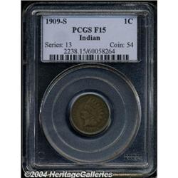 1909-S[1C] Fine 15 PCGS.