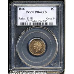 1866[1C] PR64 Red PCGS.