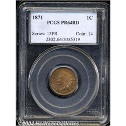 1871[1C] PR64 Red PCGS.