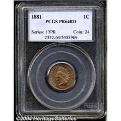 1881[1C] PR64 Red PCGS.