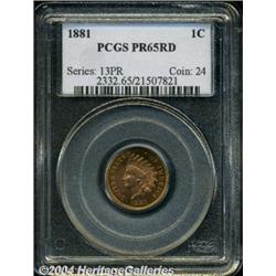 1881[1C] PR65 Red PCGS.