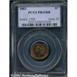 1883[1C] PR65 Red and Brown PCGS.
