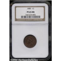 1883[1C] PR65 Red and Brown NGC.