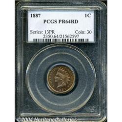 1887[1C] PR64 Red PCGS.