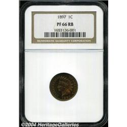 1897[1C] PR66 Red and Brown NGC.