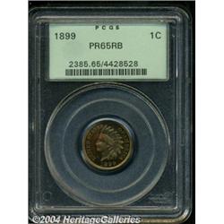 1899[1C] PR65 Red and Brown PCGS.