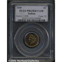 1909[1C] Indian PR65 Red Cameo PCGS.