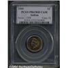 Image 1 : 1909[1C] Indian PR65 Red Cameo PCGS.