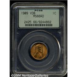 1909 VDB[1C] MS66 Red PCGS.