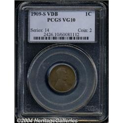 1909-S VDB[1C] VG10 PCGS.
