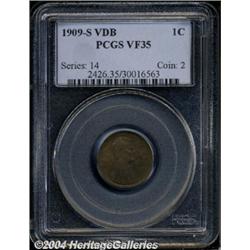 1909-S VDB[1C] VF35 PCGS.
