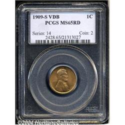 1909-S VDB[1C] MS65 Red PCGS.