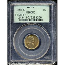 1909-S[1C] MS65 Red PCGS.