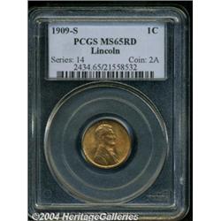 1909-S[1C] MS65 Red PCGS.