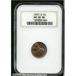 1911-D[1C] MS66 Red NGC.