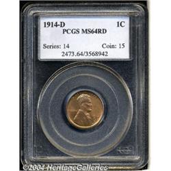 1914-D[1C] MS64 Red PCGS.