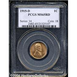 1915-D[1C] MS65 Red PCGS.